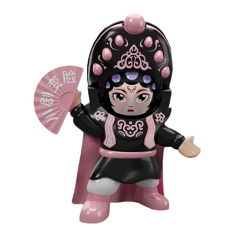 Featured Sichuan Opera face changing doll TikTok hot selling creative Peking Opera facial makeup doll Sichuan doll gift factory direct supply