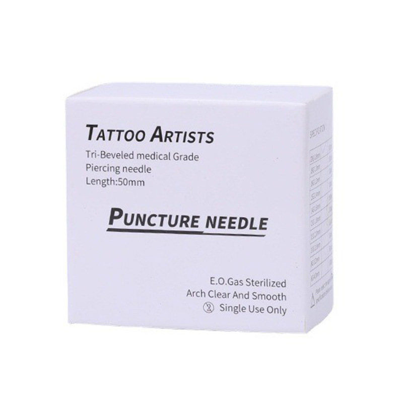 Liqi tattoo in stock Disposable piercing needle disinfection bag puncture needle model complete puncture tools cross-border supply