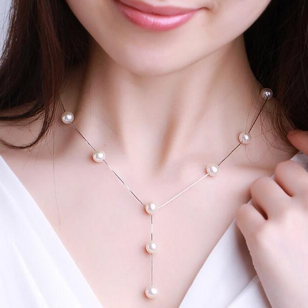 Cross-border explosions Korean jewelry sweet OL elegant pearl simple temperament necklace earrings bracelet set women