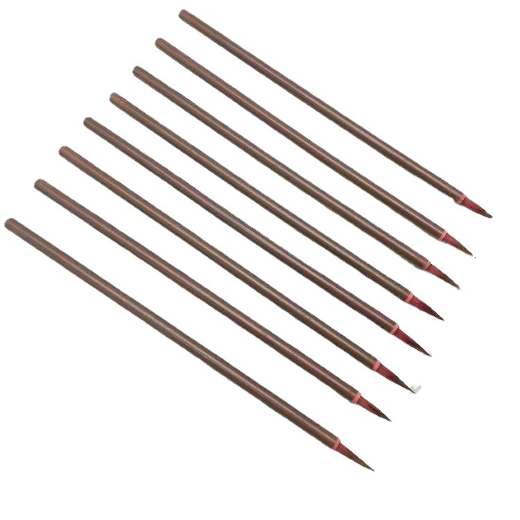 Little Red Brush Small Flyhead Wolfram Brush Drawing Line Fine Art Traditional Chinese Painting Painting Material Thin Gold Body Calligraphy Student Drawing Line Brush