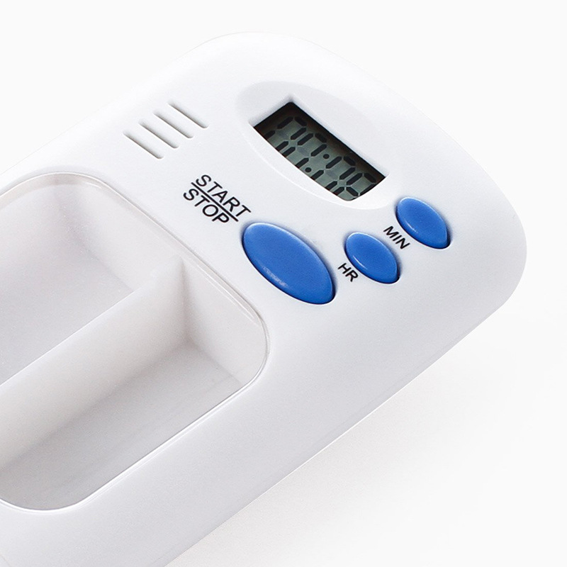 Creative mini smart medicine reminder electronic smart medicine box timing medicine box portable medicine sub-packing storage box