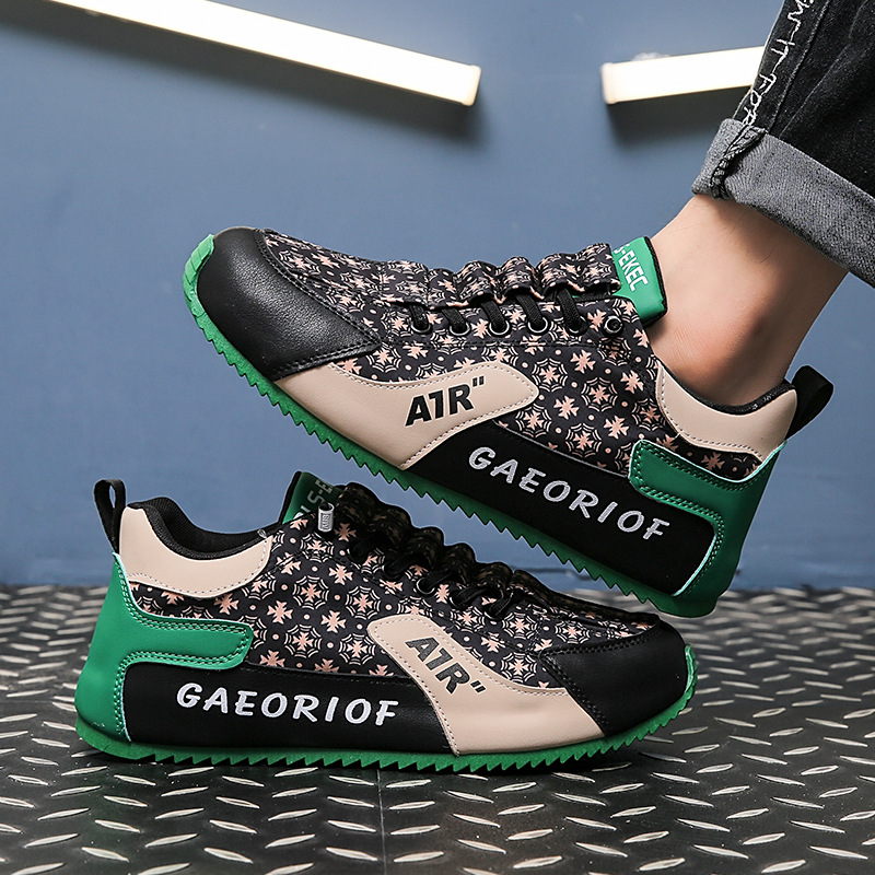 Trendy Men's Shoes Casual Shoes Inner Height Increasing Leather Soft Sole Running Bottom Shoes Men's Shoes Sports Torre Shoes