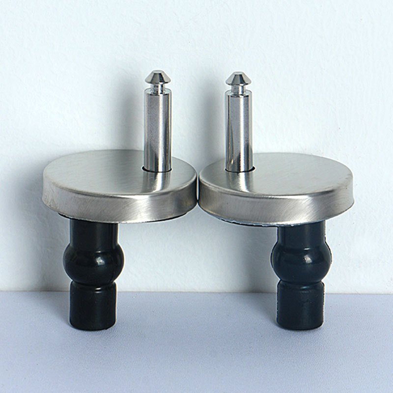 Cross-border toilet lid universal screw accessories stainless steel cover connector seat upper and lower fixed quick release buckle