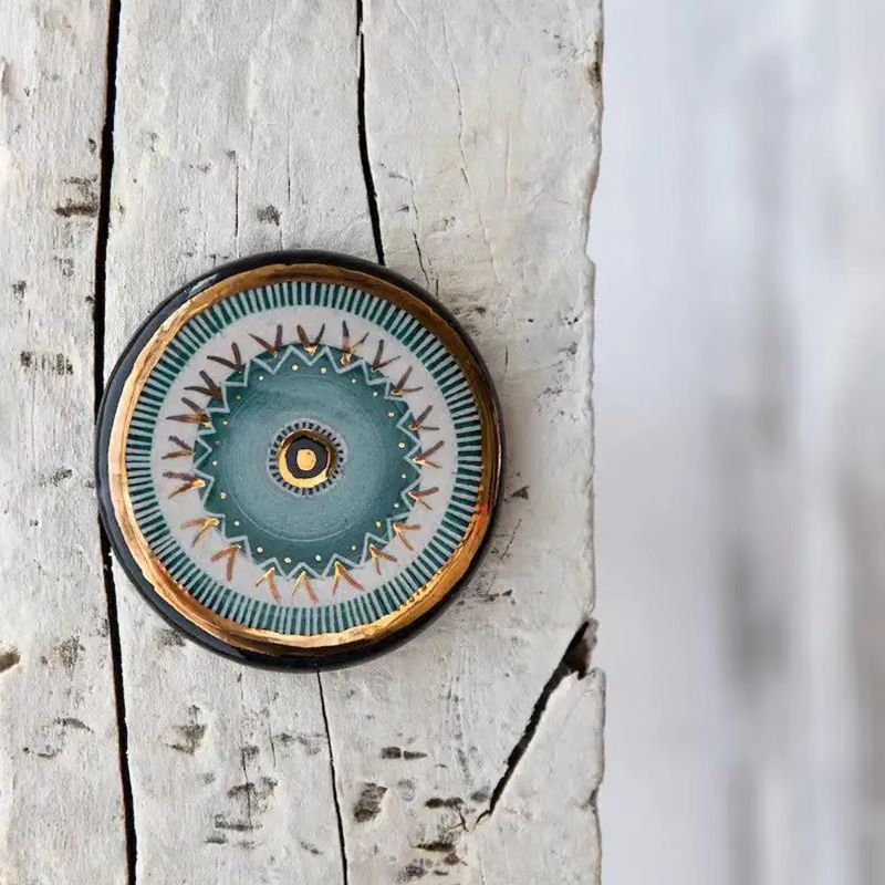Cross-border New Evil Eye Wall Hanging Evil Eye Wall Hanging Acrylic Craft Home Decoration
