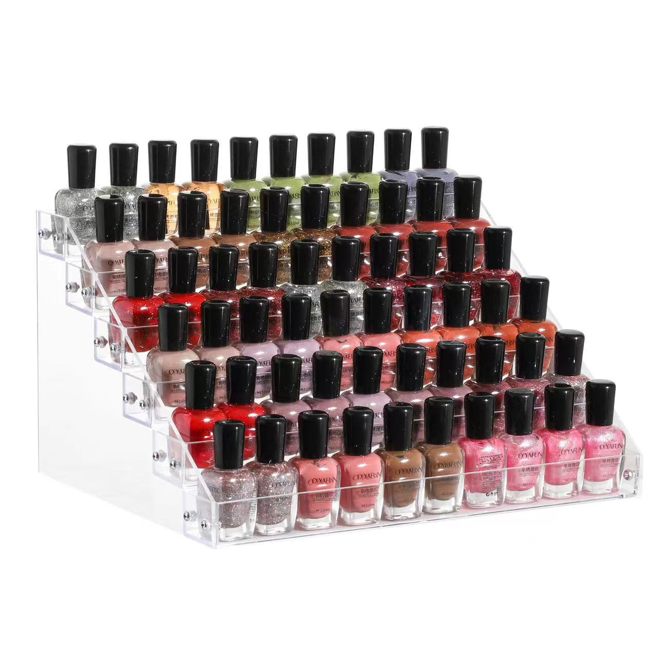 Acrylic Cosmetic Box Convenience Store Supermarket Cigarette Cabinet Desktop Nail Polish Storage Rack Ornaments Perfume Display Rack