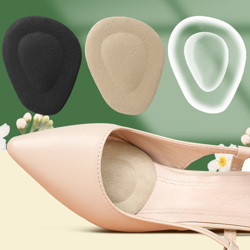 In stock GEL front palm pad women's high heels front palm pad thickened non-slip transparent soft shock-absorbing front sole pad