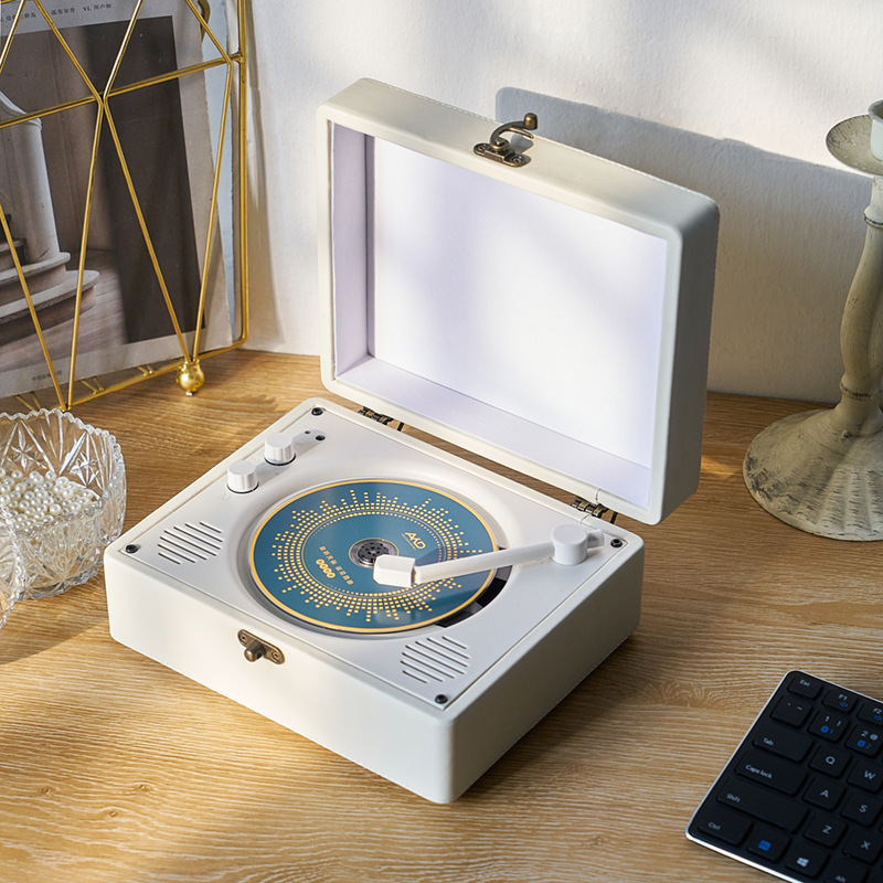 スポット工場卸売りcd機ミニcdプレーヤーアルバムプレーヤーbluetoothスピーカー一体式誕生日プレゼント|undefined