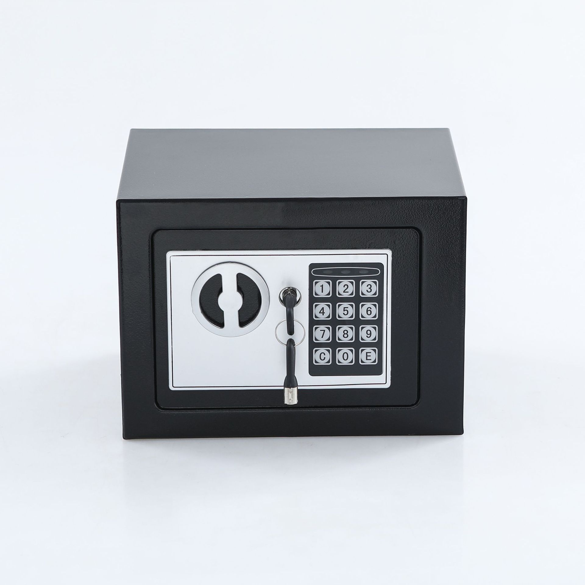 Safe 17E All Steel Household Small Safe Mini Wall Electronic Password Coin Money Tank Safe Deposit Box