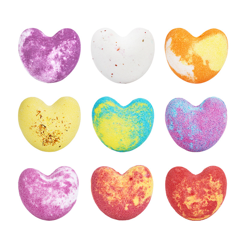 40g plant essence explosive salt love bath salt ball lasting fragrance essential oil spa bath ball bath ball wholesale