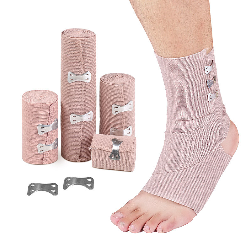 Elastic Bandage Universal Men's and Women's Running Sports Pressure Care Anti-Friction Knee Pad All Size Calf Ankle Protection Band