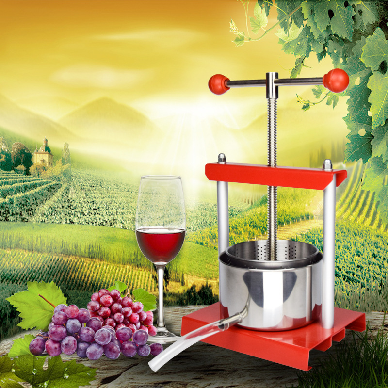 Free Shipping Europe and America Best Selling Manual Vintage Press Wine Press Wine Dregs Cheese Food Filling Water