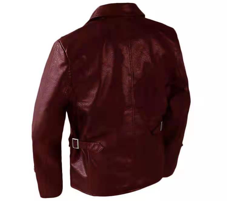 2019 Cross-border New wish Amazon AliExpress Autumn and Winter Vintage Leather Men's Medieval Jacket