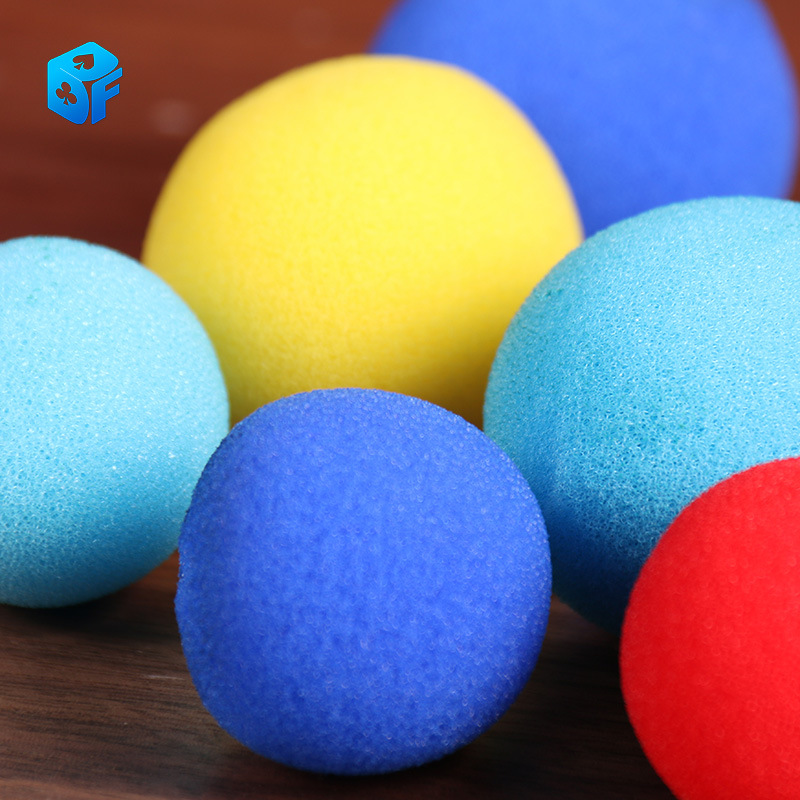 Magic Sponge Ball High Elastic Sponge Ball Three Immortals Return to Cave Three Cup Ball Accessories Close-up Simple Magic Props