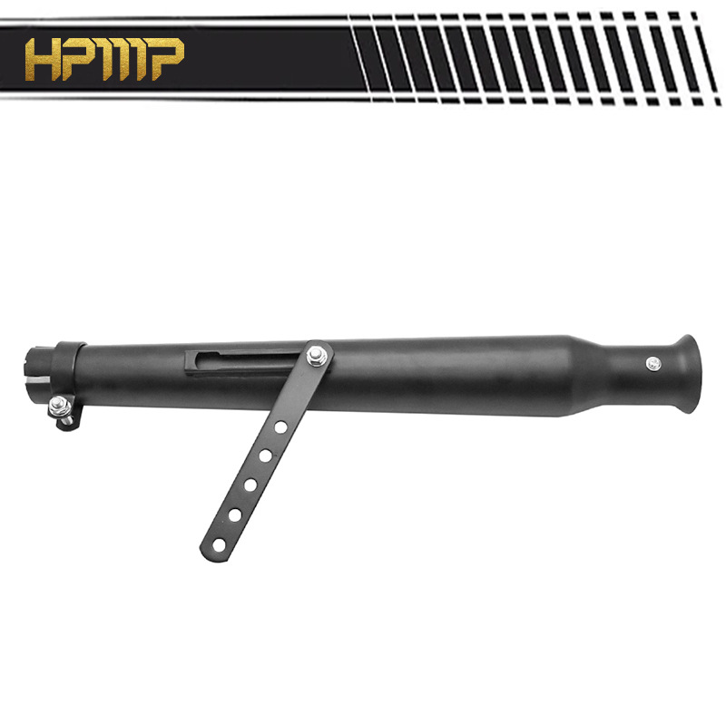 Retro modified exhaust pipe muffler SR400 Xinyuan 400CG125 Tianjun Ranger straight exhaust pipe tail section