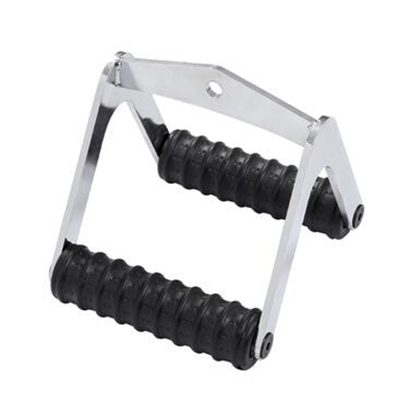 Low pull rowing comprehensive trainer pull rod weight-bearing training Rod deltoid muscle V handle fitness equipment pull handle