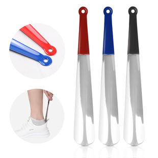 Boji spot cross-border stainless steel PVC soft rubber lazy elderly pregnant women do not bend over do not ask for people to lift shoes shoehorn