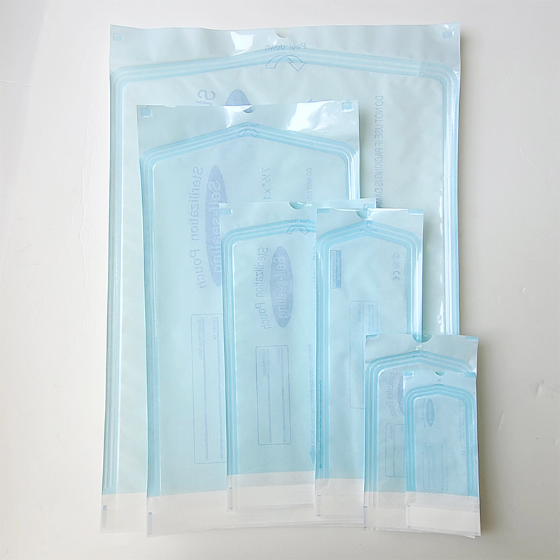 Factory spot self-adhesive sterilization disinfection special packaging with Sterilization Indicator Dental Sterilization Indicator self-adhesive bag