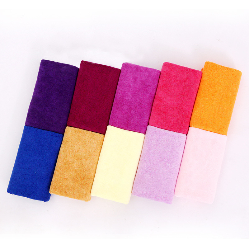 Microfiber car wash towel multifunctional kitchen towel lint-free absorbent quick-drying towel 30*70