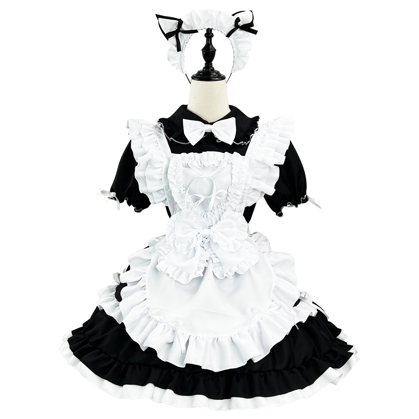 Cross-border Amazon Japanese cute girl akihara luxury maid clothing COSPLAY performance clothes online live broadcast