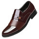 Leather Shoes Men's Business Foreign Trade New Men's Leather Shoes Formal Wear Casual Fashion Pointed Casual Shoes Cross-border High-level Sense