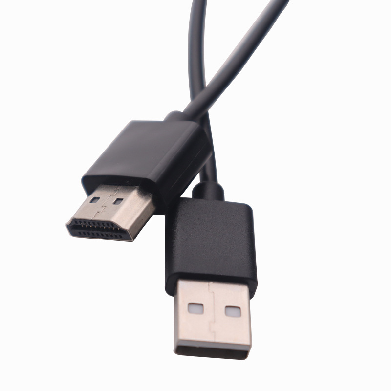 HDMI to HDMI power cable 1.5m USB to HDMI power cable