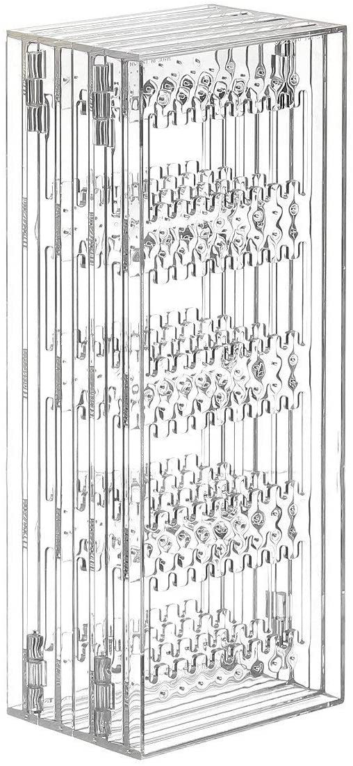 供应透明亚克力可折叠耳环收纳架 桌面项链小首饰收纳展示架