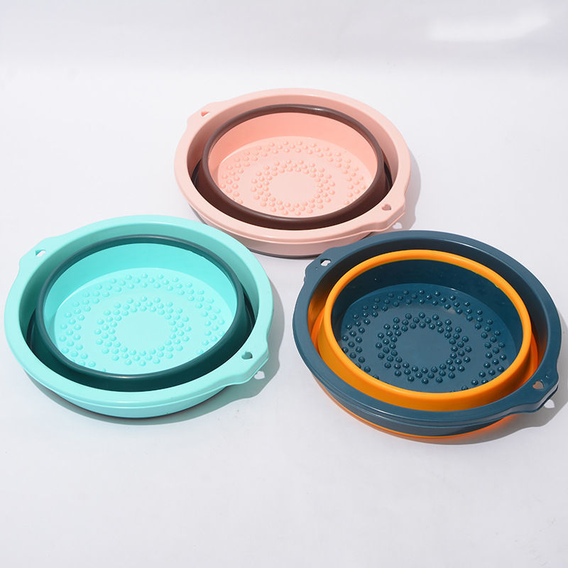 Foldable foot bath bucket household adult foot bath plastic foot bath portable Basin foot bath foot massage Basin