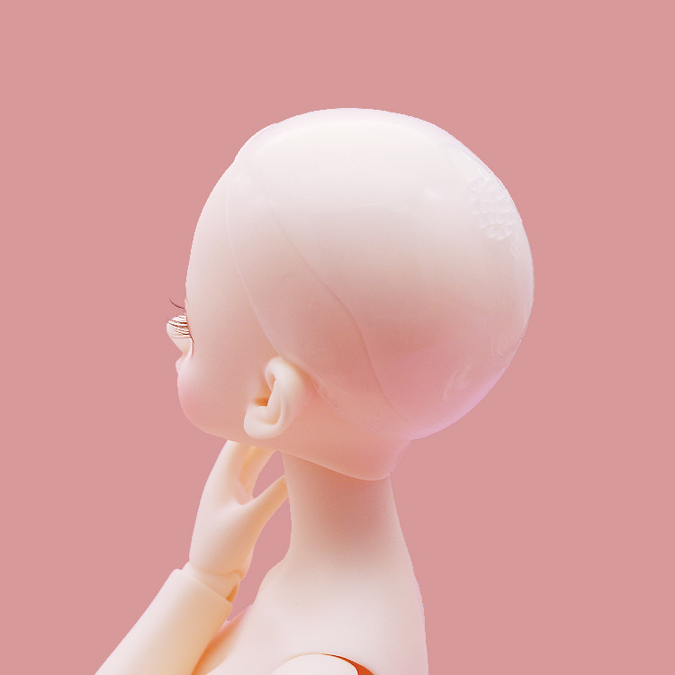 A variety of BJD headgear silicone headgear anti-staining small cloth 3 uncle 4 6 non-slip SD doll fixed wig