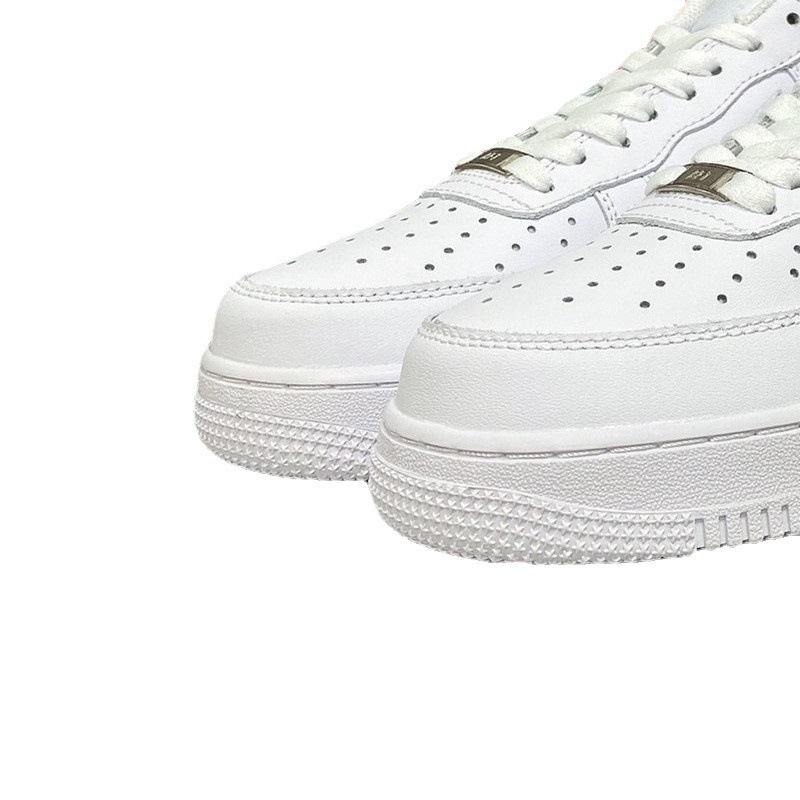 Putian shoes AF1 Air Force No. 1 Classic pure white low-top white shoes high-top wheat color macaron men's and women's board shoes