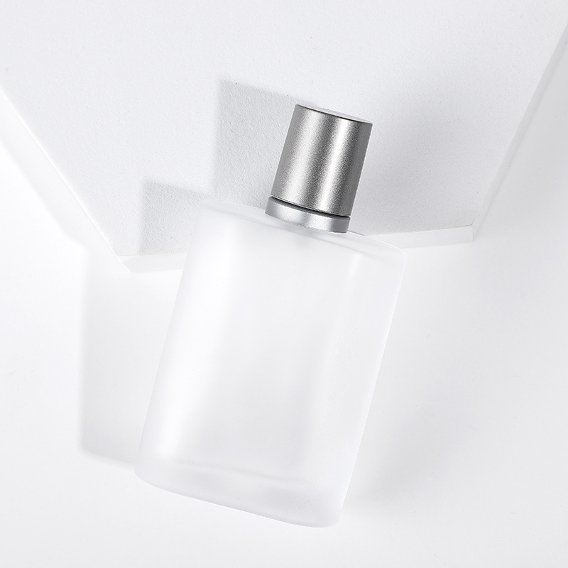 四方フロスト香水瓶30ml蒙砂ガラス分注瓶化粧品スプレー瓶電気化アルミ蓋メーカー直供|undefined