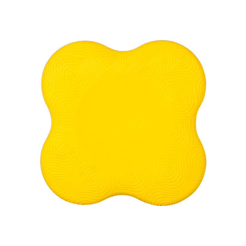 Yoga Kneeling Mat Thickened Yoga Knee PU Yoga Mat Sports Fitness Tablet Support Pad Kneeling Mat Anti-slip Cross-Border