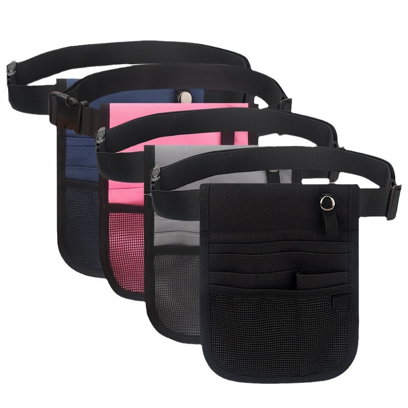 wessleco Nurse Bag Multifunctional Emergency Bag Portable Medical Supplies Storage Bag Cross-border Hot Harvests Nurse Waist Bag