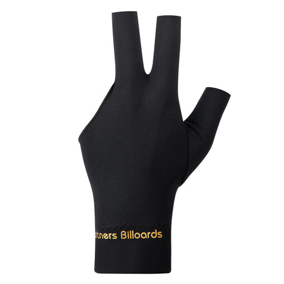 Billiards Three-Finger Gloves Exposed Three-Finger Billiards Gloves Billiards Open-Finger Gloves High-Elastic Billiards Gloves Printed logo