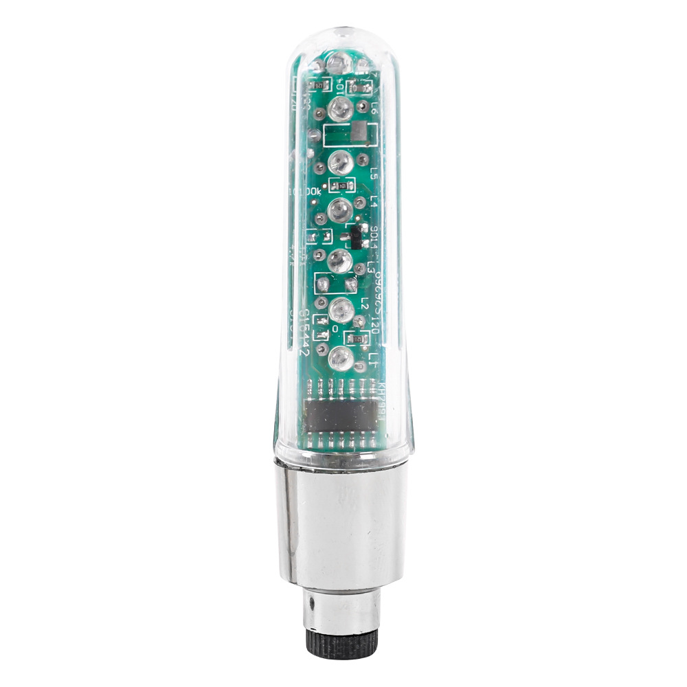 Bicycle Hot Wheel/double-sided mountain bike 7LED letter gas nozzle lamp/bicycle riding equipment