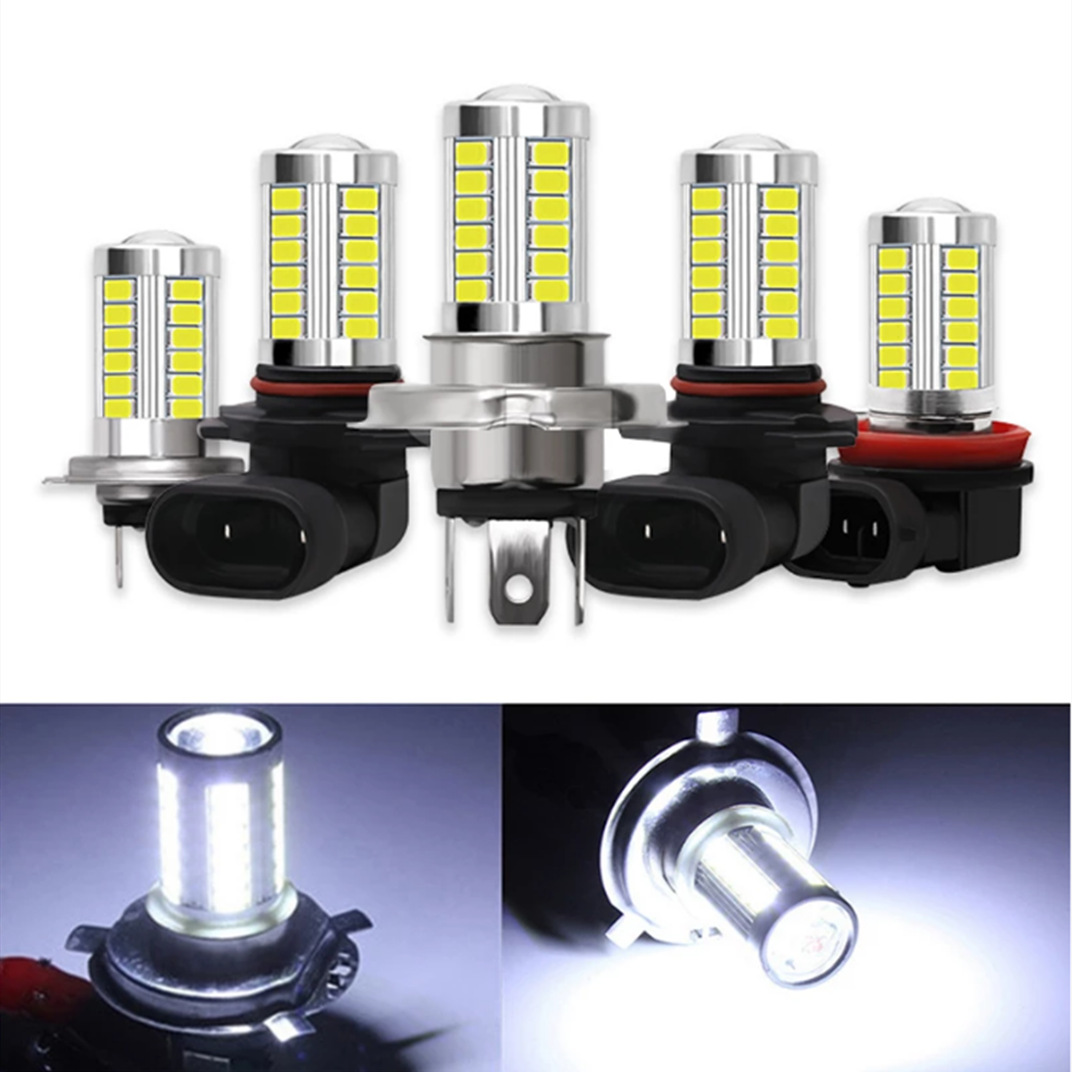 Car LED car light H4 H7 H11 9006 9005 fog light 5730 5630 33SMD motorcycle headlight