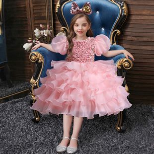 Kinderkleid Tanzkleidung Prinzessinnenkleid Zubehör Performance Handschuhe Blumenmädchen Schleife Kleid Spezielle Schleife Handschuhe_voghion.com