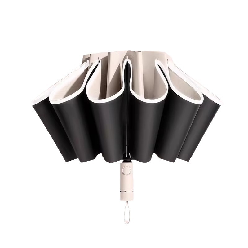 Full Automatic Reverse Umbrella Large Men's Umbrella Folding Umbrella Women High Sense Sun Protection Sunshade Umbrella Wholesale Umbrella