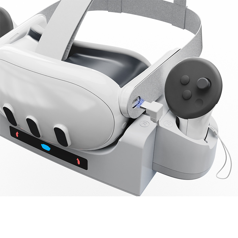 Oculus Quest3VR helmet charging base Meta Quest3 handle wall-mounted contact charger