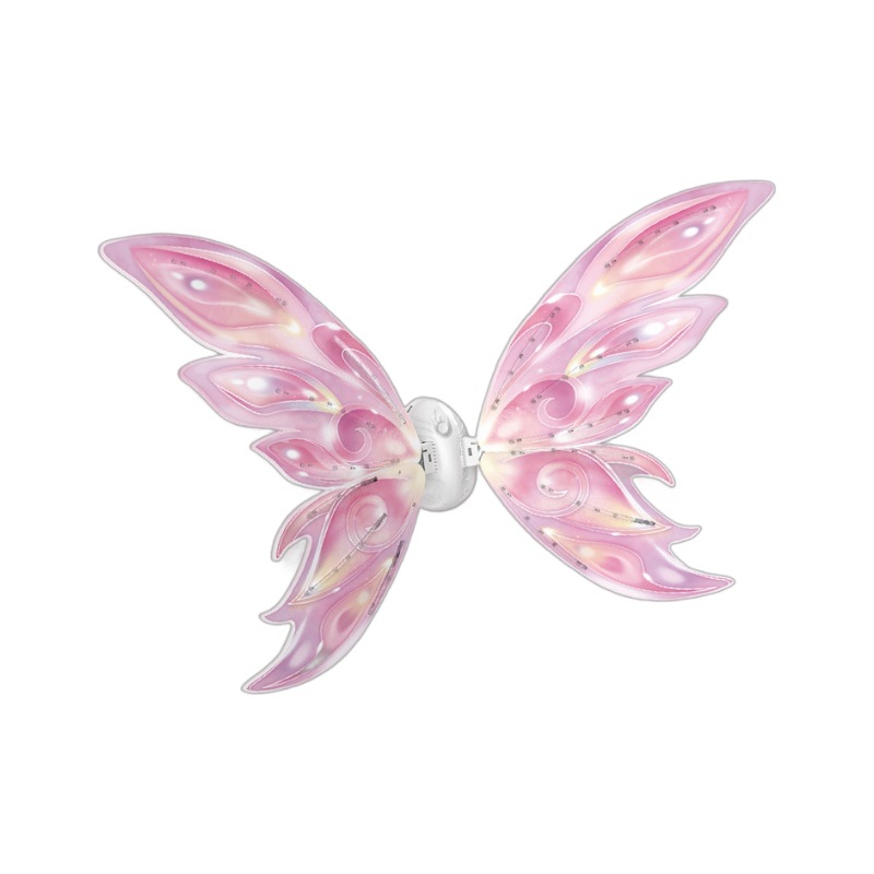Princess wings electric Net red butterfly wings girl Little Angel back decoration luminous flower fairy elf props dress up