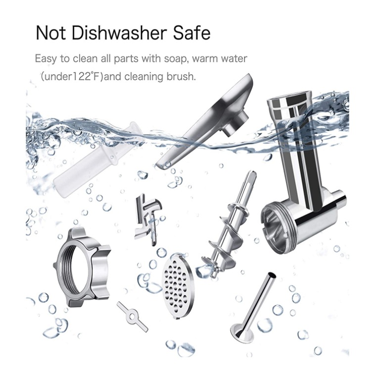 Factory cross-border Kitchenaid kitchen baokai food Yi chef machine meat grinder accessories blade tray spare parts