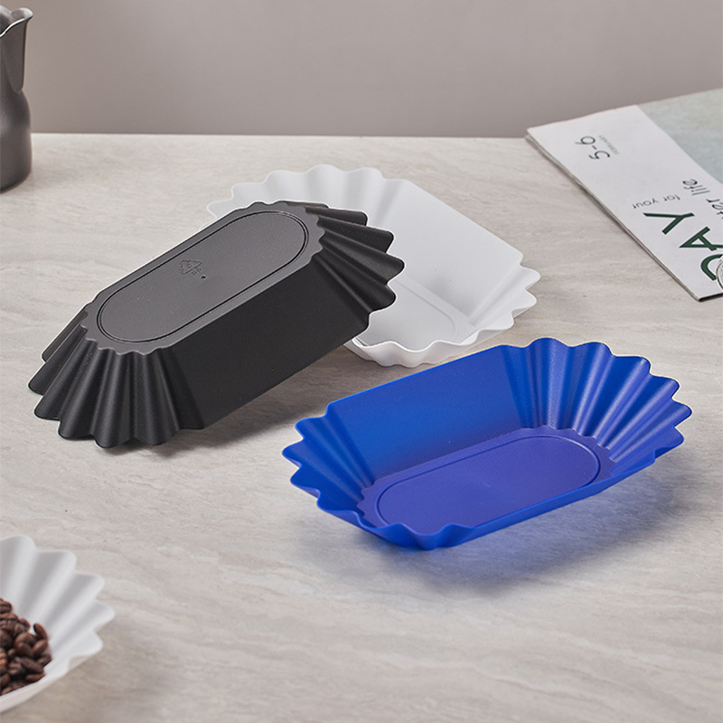 Coffee Raw Bean Tray Tasting Display Tray Plastic Tray Small Cafe Exhibition Boat Coffee Bean Exhibition Cooling Tray