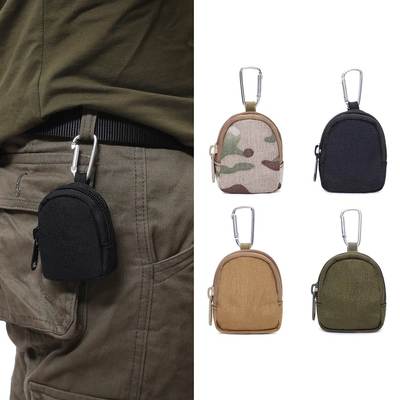 Tactical Army Fan Outdoor Sports Portable Pet Sack Bag Round Wear-resistant MOLLE Small Wallet Round Parts