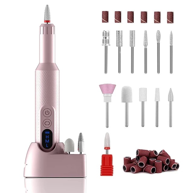 Portable nail sander nail instrument electric nail remover nail grinder professional nail peeling manicure tool