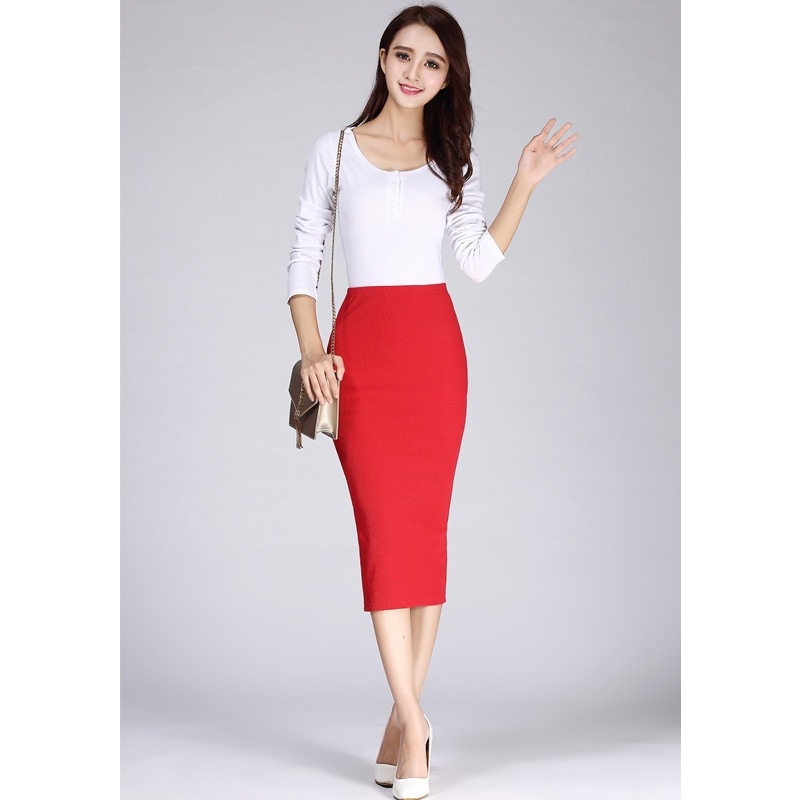 Long Pencil Skirts Women Sexy Skirt