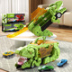 [Color box] deformation swallow car (green)