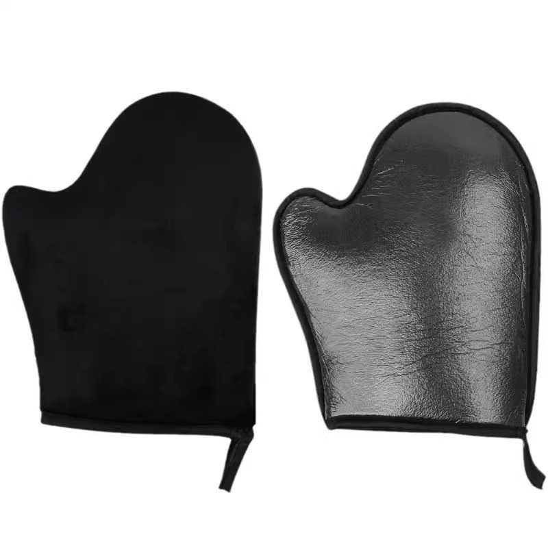 Body Lotion gloves black oil quick applicator sunscreen oil oil lazy massage flocking tool moisture-proof