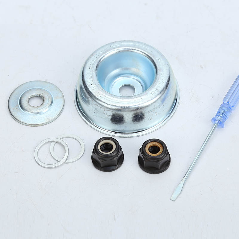 Mower universal accessories work head accessories fixed blade upper and lower gasket protective cover reverse teeth