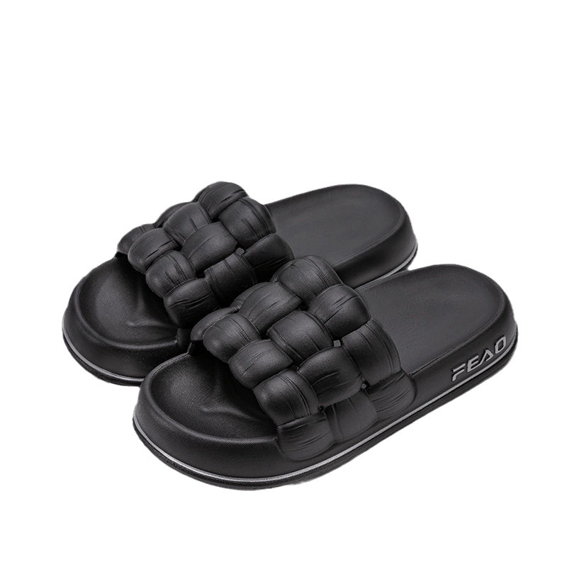 2023 New Slippers Women's Summer Thick Sole Super Soft Feeling Home Non-slip Inside and Outside Wear Women's Slippers Wholesale