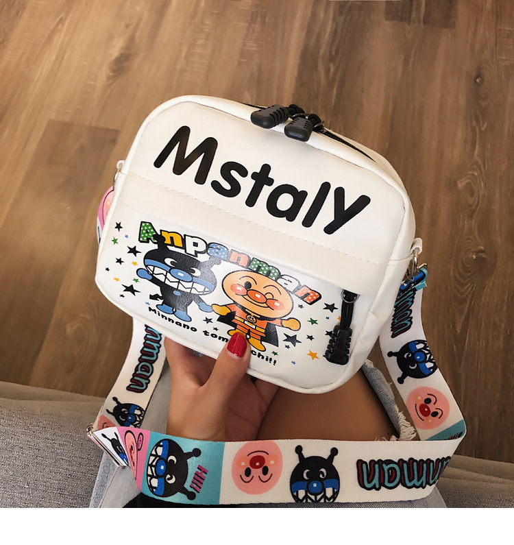 Cartoon Children's Bread Superman Crossbody Bag Boy Girl Baby Graffiti Small Backpack Cute Mobile Phone Change Shoulder Bag