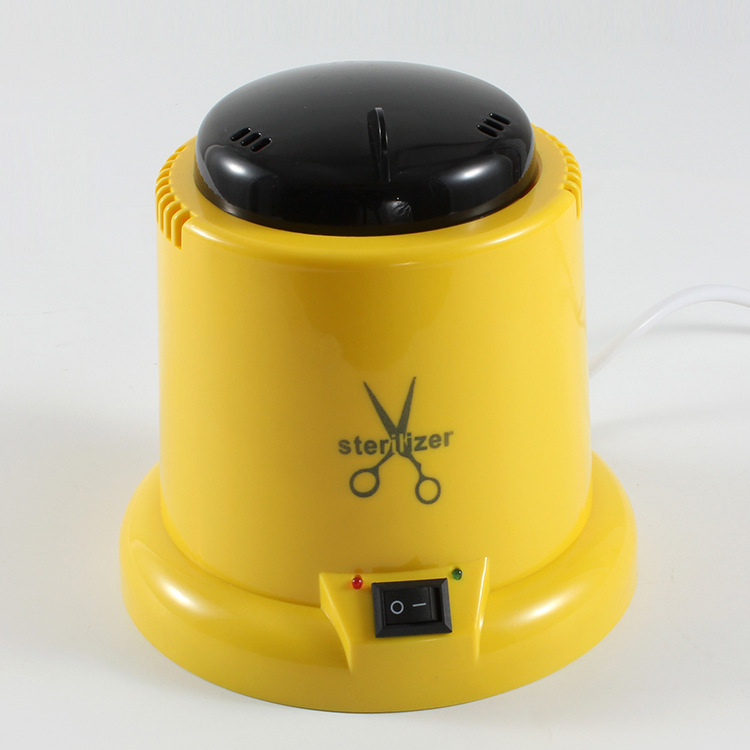 Nail Tools Disinfecting Machine Metal Scissors Tweezers Mini Disinfecting Cabinet High Temperature Antivirus Bacteria Disinfecting Cup for Nail Art